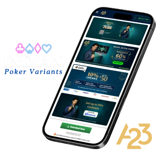 play poker india poker variants