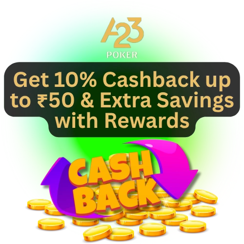 a23 get 10% cashback